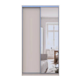 Шкаф-купе Doros Сити Лайт Кашемир 1 ДСП/1 зеркало 120х60х225 (80736335)