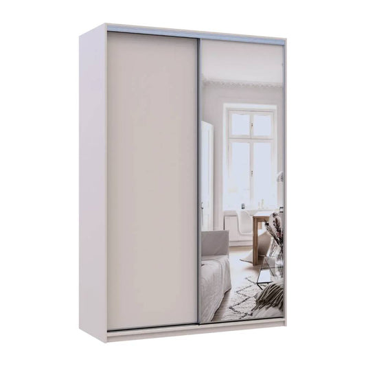 Шкаф-купе Doros Сити Лайт Кашемир 1 ДСП/1 зеркало 150х45х225 (80736356)