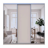 Шкаф-купе Doros Сити Лайт Кашемир 1 ДСП/2 зеркала 225х60х225 (80736380)