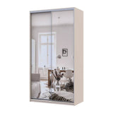Шкаф-купе Doros Сити Лайт Кашемир 2 зеркала 120х60х225 (80736341)