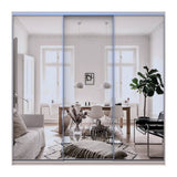 Шкаф-купе Doros Сити Лайт Кашемир 3 зеркала 225х60х225 (DRS-011811)