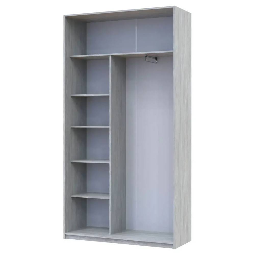 Шкаф купе Doros Сити Лайт Сосна Натти 1 ДСП / 1 зеркало 120х45х225 (DRS-011956)