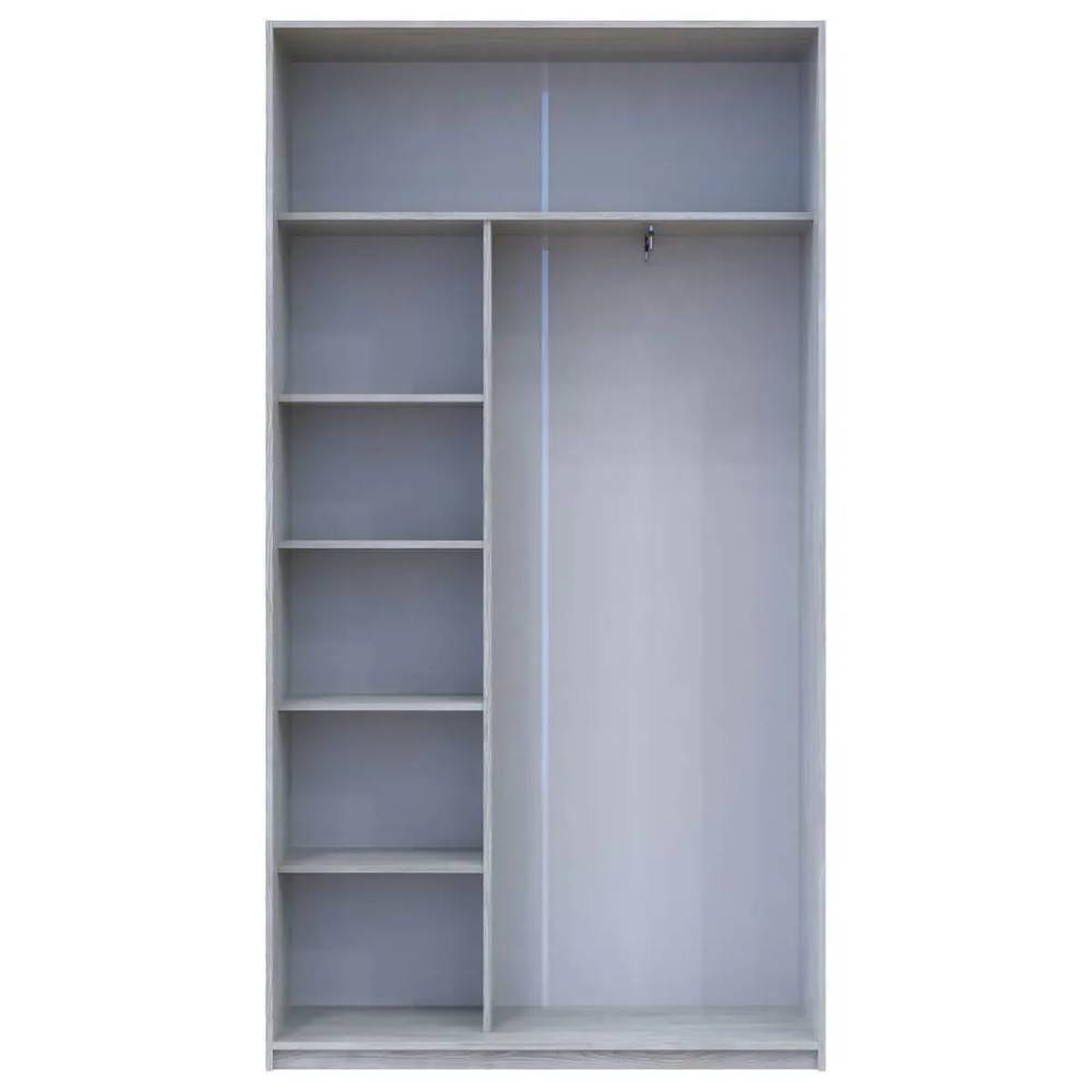 Шкаф купе Doros Сити Лайт Сосна Натти 1 ДСП / 1 зеркало 120х45х225 (DRS-011956)