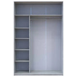 Шкаф купе Doros Сити Лайт Сосна Натти 1 ДСП / 1 зеркало 150х60х225 (DRS-011965)