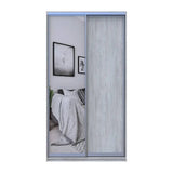 Шкаф купе Doros Сити Лайт Сосна Натти 1 ДСП / 1 зеркало 120х60х225 (DRS-011959)