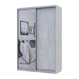 Шкаф купе Doros Сити Лайт Сосна Натти 1 ДСП / 1 зеркало 150х45х225 (DRS-011962)