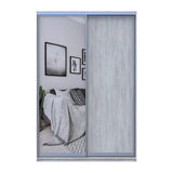 Шкаф купе Doros Сити Лайт Сосна Натти 1 ДСП / 1 зеркало 150х45х225 (DRS-011962)