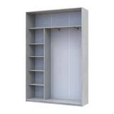 Шкаф купе Doros Сити Лайт Сосна Натти 1 ДСП / 1 зеркало 150х45х225 (DRS-011962)