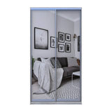 Шкаф купе Doros Сити Лайт Сосна Натти 2 Зеркала 120х60х225 (DRS-011960)