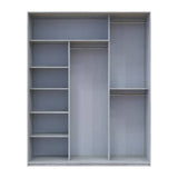 Шкаф купе Doros Сити Лайт Сосна Натти 2 ДСП / 1 зеркало 180х60х225 (DRS-011969)