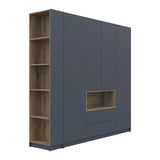 Этажерка в шкаф Doros Дейл Графит/Дуб Эвок 52х28х220 DRS-011732 (41516119)