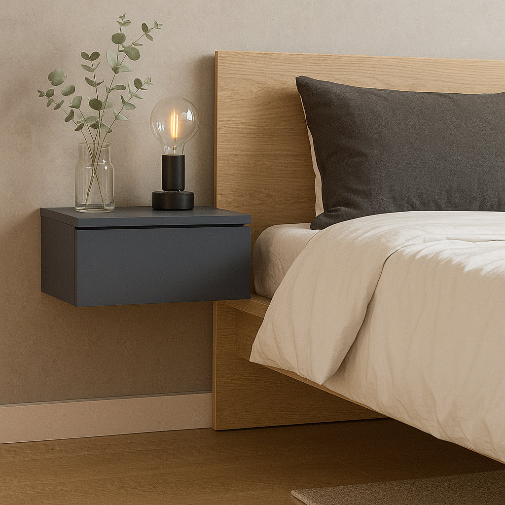Прикроватная тумба Doros Левия Графит 1Ш 46х31х15 см