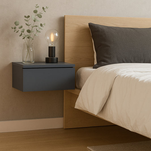 Прикроватная тумба Doros Левия Графит 1Ш 46х31х15 см