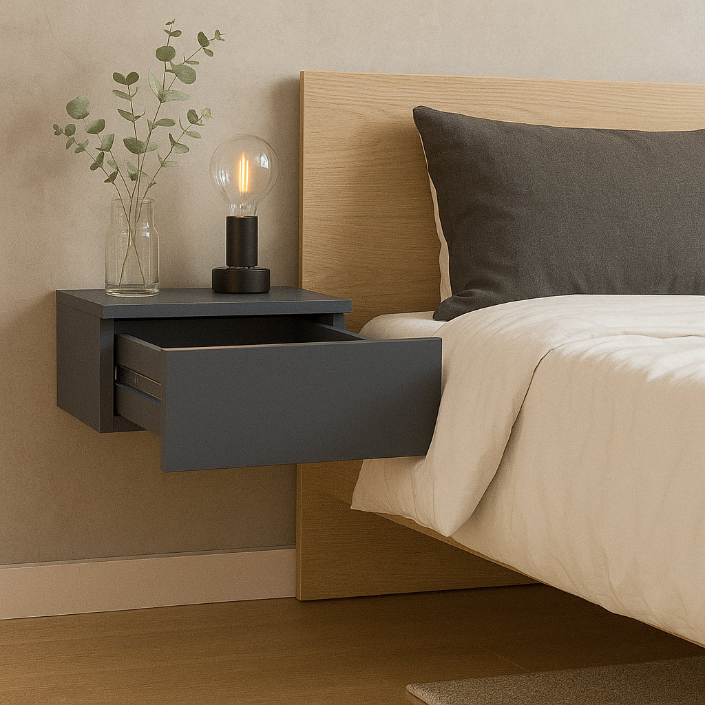 Прикроватная тумба Doros Левия Графит 1Ш 46х31х15 см