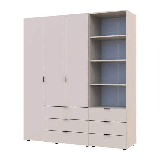 Шкаф для одежды Doros Гелар Кашемир 3ДСП с пеналом 176.2х49.5х203.4 (DRS-011922)