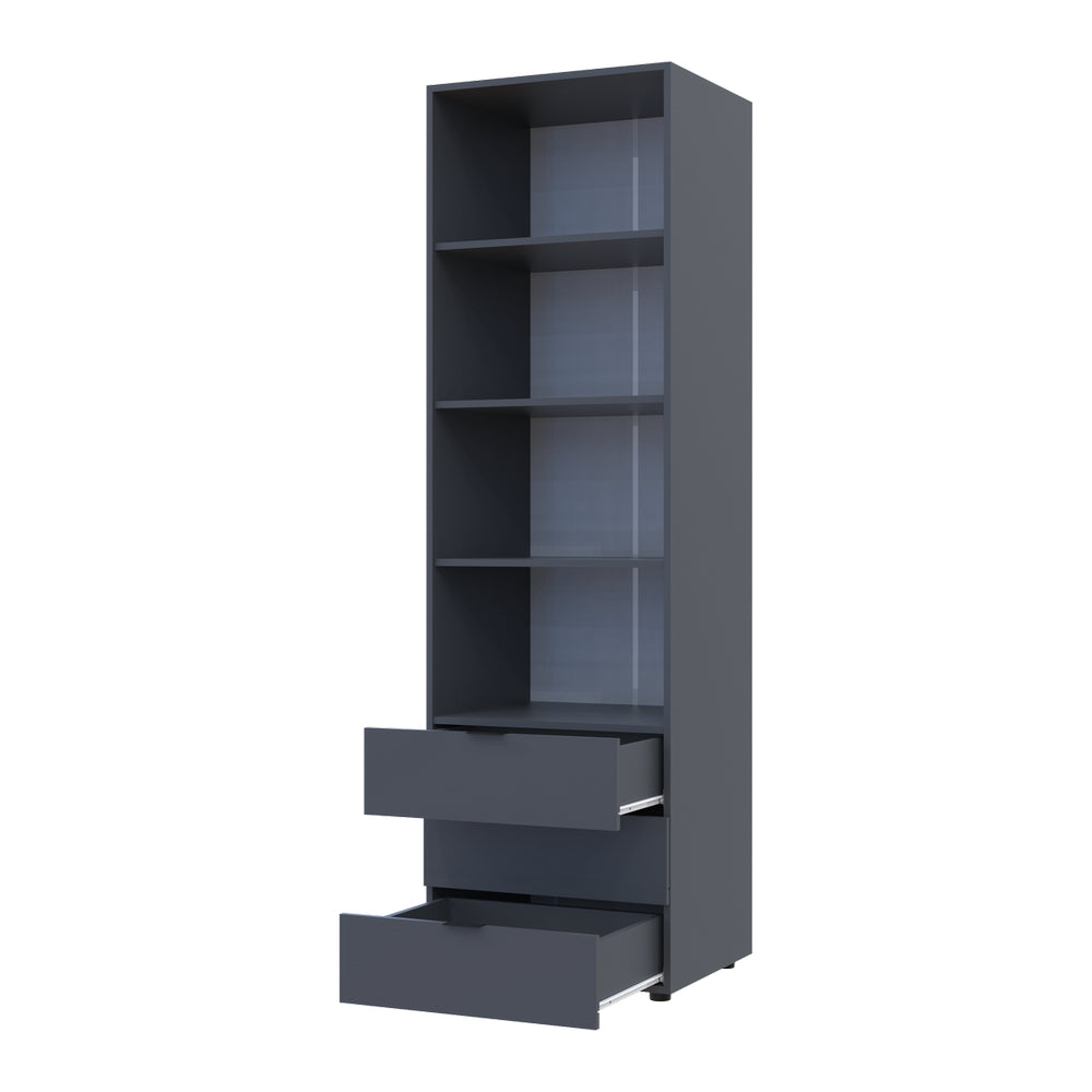 Пенал для одежды Doros Гелар Графит 3Ш 60х49.5х203.4 DRS-011757 (41516132)