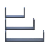 Комплект полок Doros Фил Графит 3 шт. 30/45/60х15х15