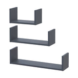 Комплект полок Doros Фил Графит 3 шт. 30/45/60х15х15