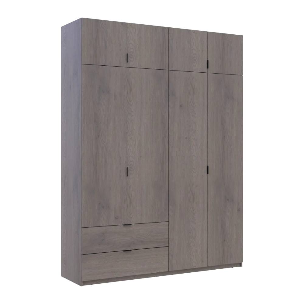 Шкаф распашной с антресолью Doros Лукас 180х50х240 см Канноло (DRS-011882)