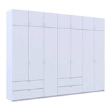 Шкаф для одежды Doros Лукас Белый 3+4 ДСП 315х50х240 DRS-011689 (42005134)