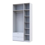 Шкаф для одежды Doros Лукас Белый 3ДСП 120х50х240 DRS-011649 (80737796)