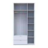 Шкаф для одежды Doros Лукас Белый 3ДСП 120х50х240 DRS-011649 (80737796)