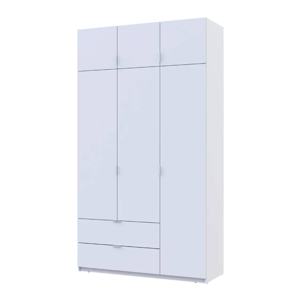 Шкаф для одежды Doros Лукас Белый 3ДСП 135х50х240 DRS-011652 (80737800)