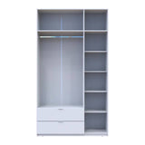 Шкаф для одежды Doros Лукас Белый 3ДСП 135х50х240 DRS-011652 (80737800)