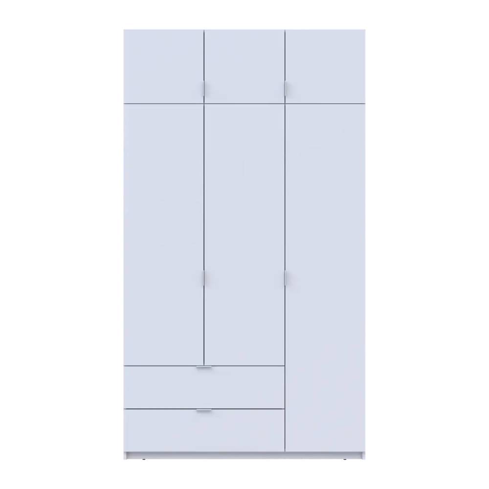 Шкаф для одежды Doros Лукас Белый 3ДСП 135х50х240 DRS-011652 (80737800)