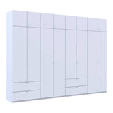 Шкаф для одежды Doros Лукас Белый 4+4 ДСП 320х50х240 DRS-011690 (42005126)