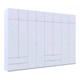 Шкаф для одежды Doros Лукас Белый 4+4 ДСП 340х50х240 DRS-011691 (42005138)