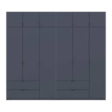 Шкаф для одежды Doros Лукас Графит 3+3 ДСП 270х50х240 DRS-011695 (42005117)