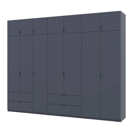 Шкаф для одежды Doros Лукас Графит 3+4 ДСП 300х50х240 DRS-011698 (42005133)