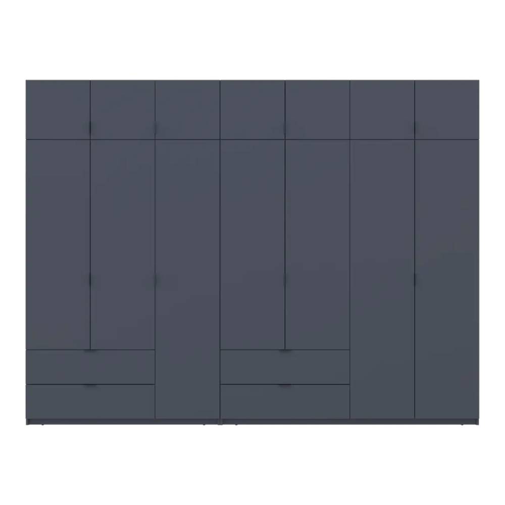 Шкаф для одежды Doros Лукас Графит 3+4 ДСП 315х50х240 DRS-011699 (42005137)