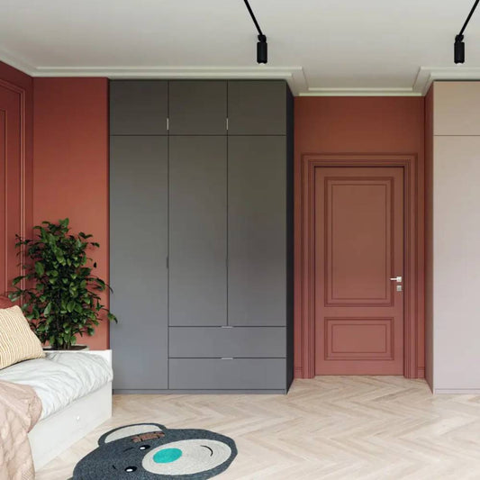 Шкаф для одежды Doros Лукас Графит 3ДСП 135х50х240 DRS-011654 (80737801)