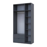 Шкаф для одежды Doros Лукас Графит 3ДСП 120х50х240 DRS-011650 (80737797)