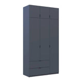 Шкаф для одежды Doros Лукас Графит 3ДСП 120х50х240 DRS-011650 (80737797)