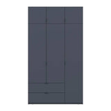 Шкаф для одежды Doros Лукас Графит 3ДСП 135х50х240 DRS-011654 (80737801)