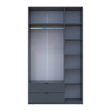 Шкаф для одежды Doros Лукас Графит 3ДСП 135х50х240 DRS-011654 (80737801)