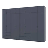 Шкаф для одежды Doros Лукас Графит 4+4 ДСП 340х50х240 DRS-011701 (42005141)