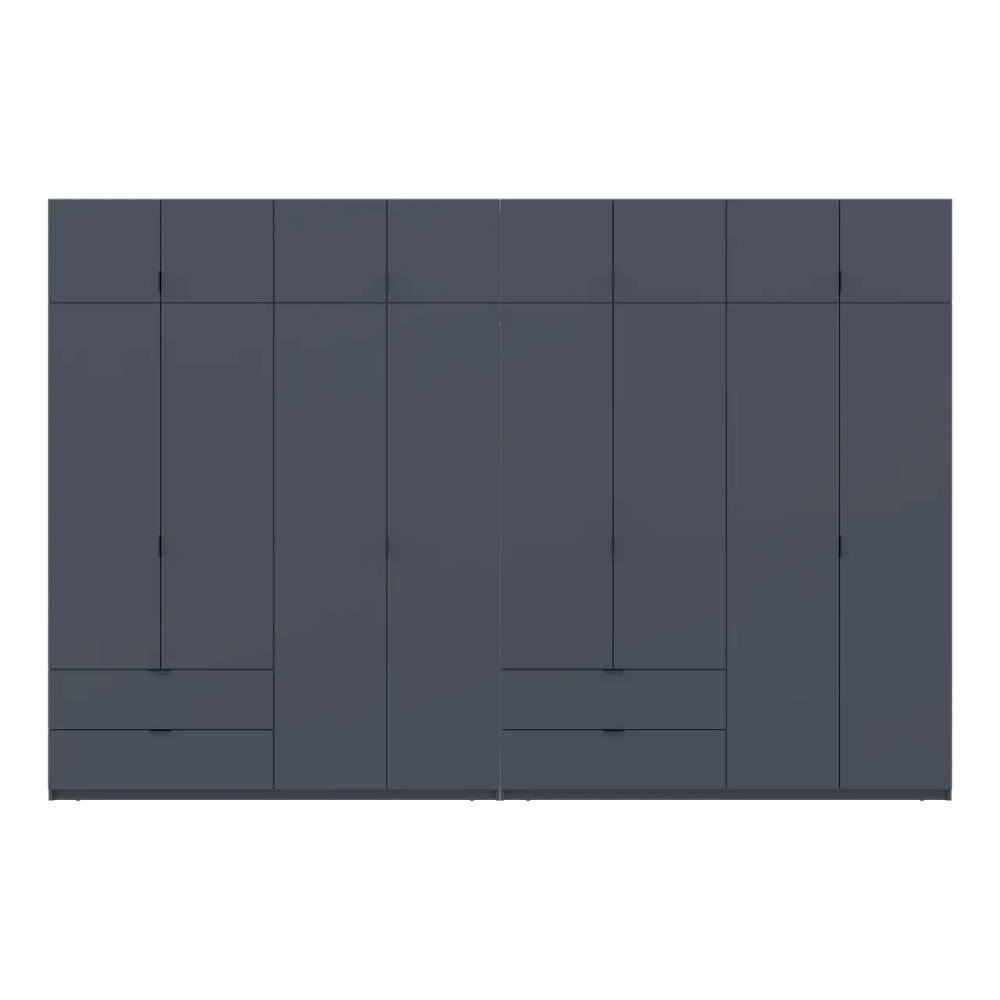 Шкаф для одежды Doros Лукас Графит 4+4 ДСП 360х50х240 DRS-011702 (42005145)