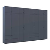 Шкаф для одежды Doros Лукас Графит 4+4 ДСП 360х50х240 DRS-011702 (42005145)