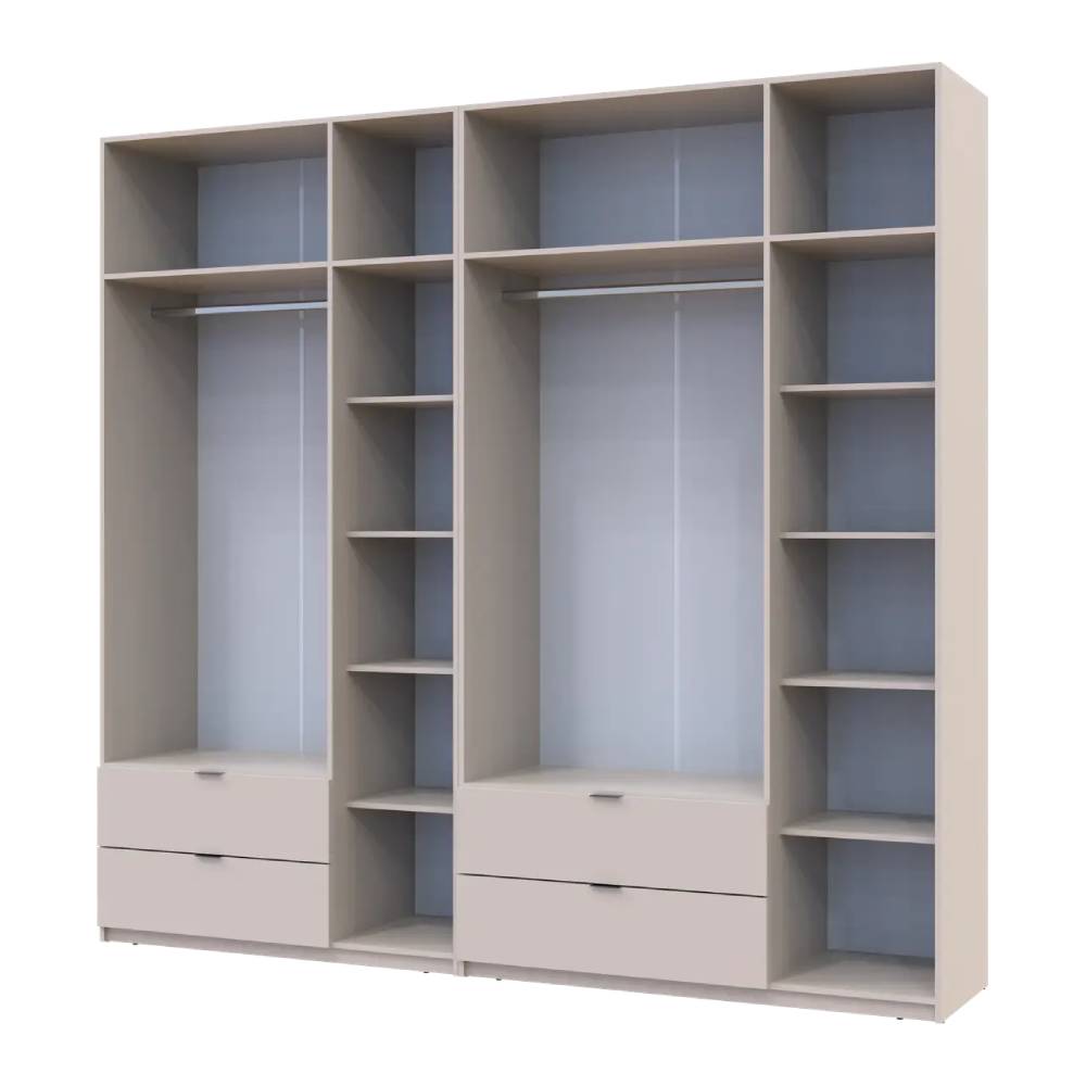 Шкаф для одежды Doros Лукас Кашемир 3+3 ДСП 255х50х240 DRS-011714 (42005112)