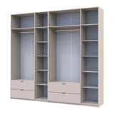 Шкаф для одежды Doros Лукас Кашемир 3+3 ДСП 255х50х240 DRS-011714 (42005112)