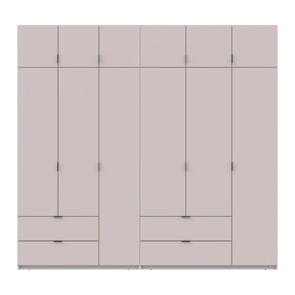 Шкаф для одежды Doros Лукас Кашемир 3+3 ДСП 255х50х240 DRS-011714 (42005112)