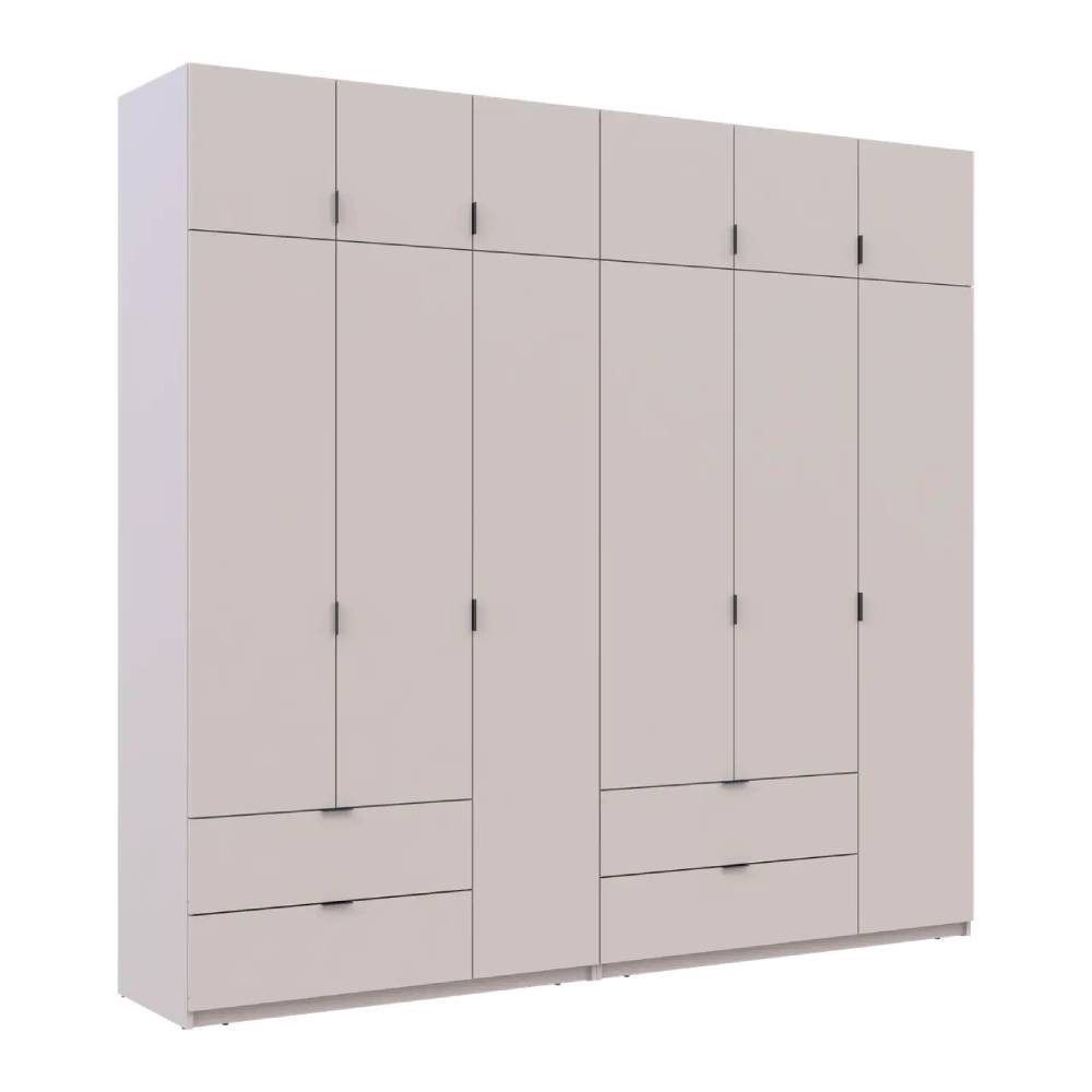 Шкаф для одежды Doros Лукас Кашемир 3+3 ДСП 255х50х240 DRS-011714 (42005112)