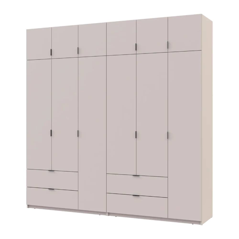 Шкаф для одежды Doros Лукас Кашемир 3+3 ДСП 240х50х240 DRS-011713 (42005108)