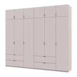 Шкаф для одежды Doros Лукас Кашемир 3+3 ДСП 270х50х240 DRS-011715 (42005116)