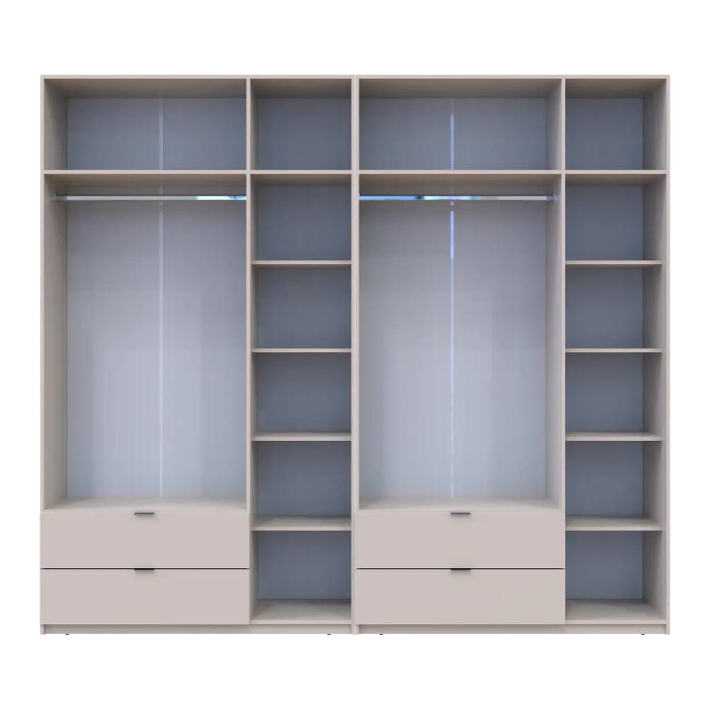 Шкаф для одежды Doros Лукас Кашемир 3+3 ДСП 270х50х240 DRS-011715 (42005116)