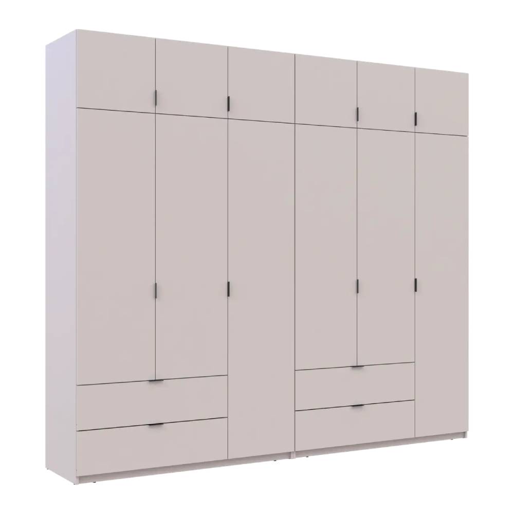 Шкаф для одежды Doros Лукас Кашемир 3+3 ДСП 270х50х240 DRS-011715 (42005116)